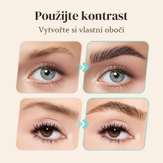 Večnamenski svinčnik za obrvi s 4 konicami (2 kosa)