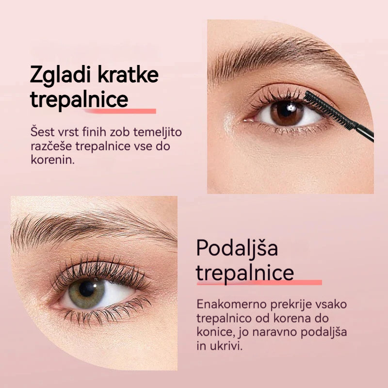 💃Sunflower🌸 Maskara ustvari naravno gostejše in daljše trepalnice👁️! Je vodoodporna in odporna na znoj, dolgo obstojna in se hitro suši✨, tako da lahko ustvarite najbolj osupljive trepalnice za vsak zmenek!