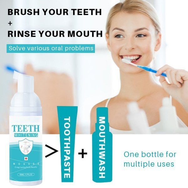 (🔥Kupite enega, dobite enega brezplačno🔥) Več ko kupite, ceneje je.TEETH WHITENING MOUSSE✨