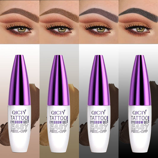 💄 Dlje obstojen kot svinčnik za obrvi! Varnejši od tetoviranja obrvi! Poltrajni gel za tetoviranje obrvi, naravna barva brez poškodb obrvi!✨