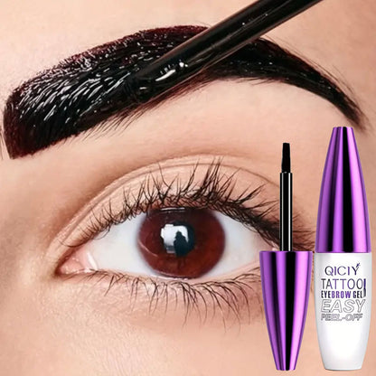 💄 Dlje obstojen kot svinčnik za obrvi! Varnejši od tetoviranja obrvi! Poltrajni gel za tetoviranje obrvi, naravna barva brez poškodb obrvi!✨
