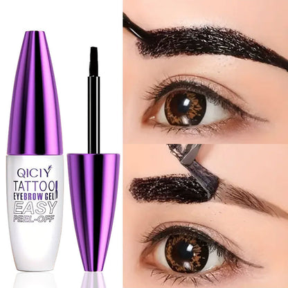 💄 Dlje obstojen kot svinčnik za obrvi! Varnejši od tetoviranja obrvi! Poltrajni gel za tetoviranje obrvi, naravna barva brez poškodb obrvi!✨