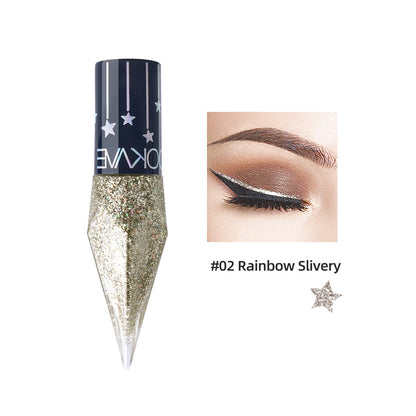 ✨GLITTERING DIAMOND LIQUID EYELINER✨🔥 Gladka in tekoča, hitro sušeča in obstojna barva! Prekrita z bleščečimi bleščicami