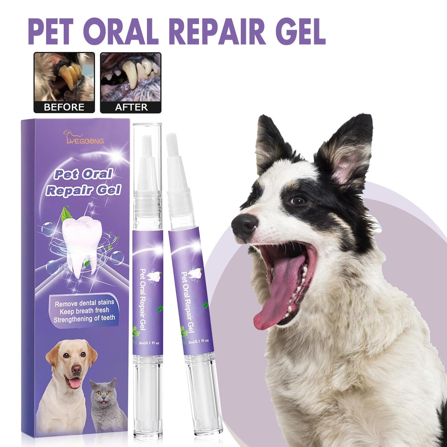🐕Kupite 1, dobijte 1 gratis🐱 Gel za oralnu higijenu kućnih ljubimaca🌈