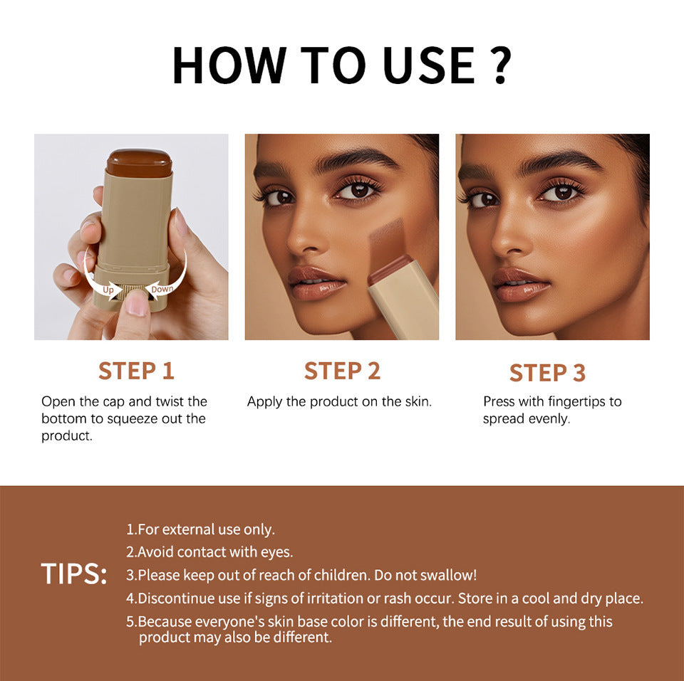 Foundation Stick Beauty Balm Serum Boosted Skin Tint Free Concealer Brush