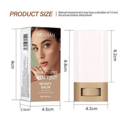 Foundation Stick Beauty Balm Serum Boosted Skin Tint Free Concealer Brush