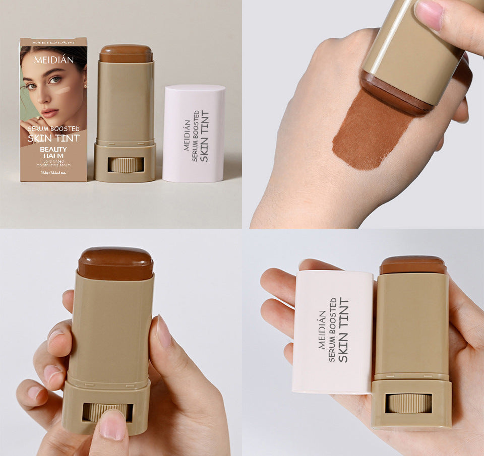 Foundation Stick Beauty Balm Serum Boosted Skin Tint Free Concealer Brush