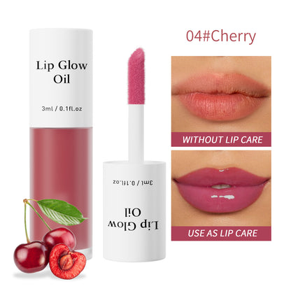 Glossy Lip Stain, Tinting & Long Lasting, Moisturizing Lip Care Hydrate Lipgloss Lipstick