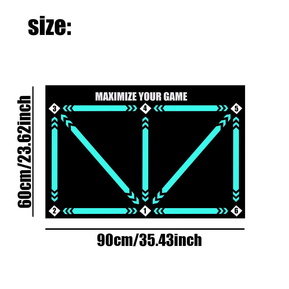 ⚽Podloga za nogometni trening za sve razine vještine (protuklizna, tiha)