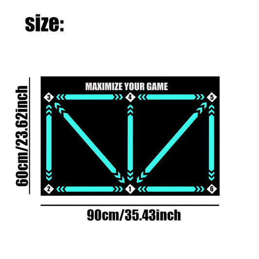 ⚽Podloga za nogometni trening za sve razine vještine (protuklizna, tiha)