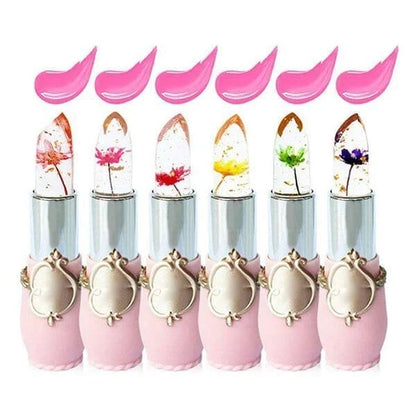 Šminka za ustnice Crystal Jelly Flower, ki spreminja barvo