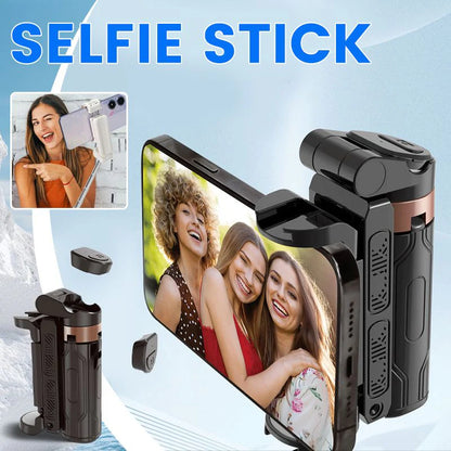 ⏳Žepna zložljiva Bluetooth selfie palica z vgrajenim stojalom