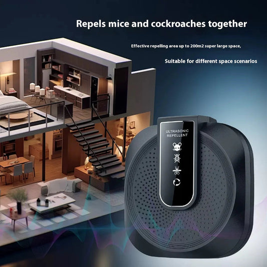 🔥Ultrazvučni repelent za brodove i štakore je učinkovit - inteligentna 360° tehnologija