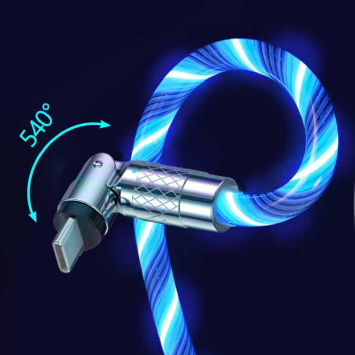⚡540° vrtljiv podatkovni kabel Streamer