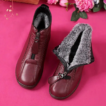 🔥Posljednji dan rasprodaje – 50% popusta - Ženske gležnjače od prirodne kože koje se ne klize