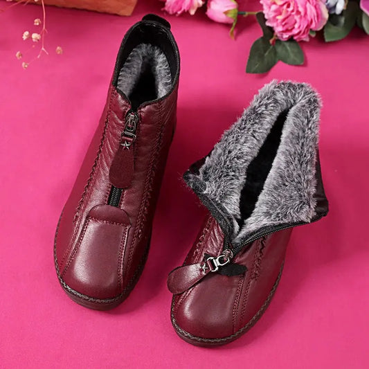 🔥Posljednji dan rasprodaje – 50% popusta - Ženske gležnjače od prirodne kože koje se ne klize