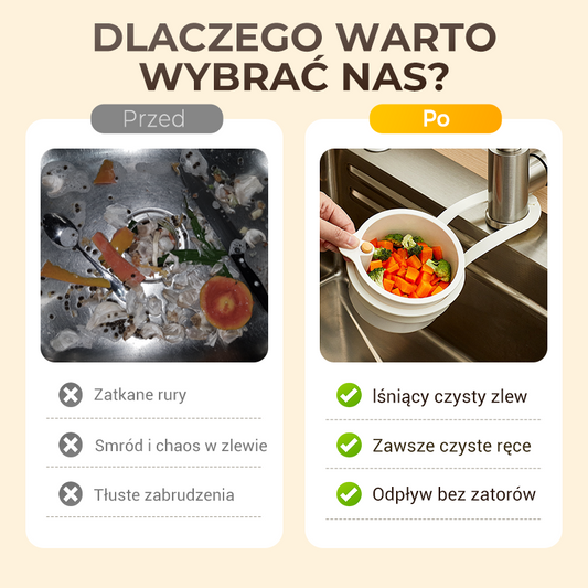 🔥Večfunkcijska odtočna košara za kuhinjsko pomivalno korito