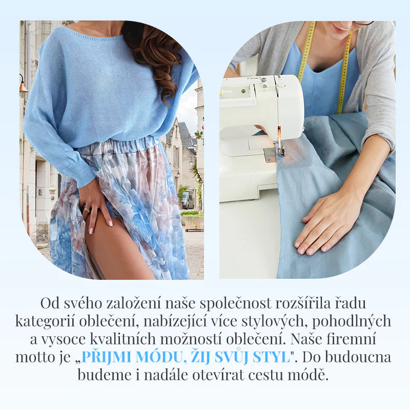 Modri dvodelni komplet: moder top z pentljo na hrbtu in krilo iz tila✨