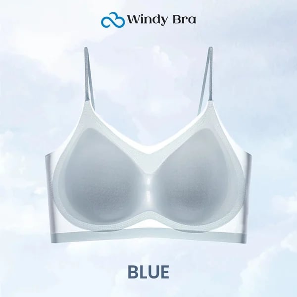WindyBra - Poletni brezšivni ultra tanek modrček za večje velikosti iz ledene svile