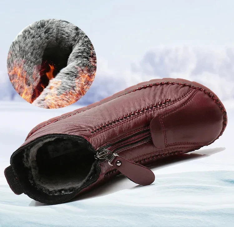 🔥Posljednji dan rasprodaje – 50% popusta - Ženske gležnjače od prirodne kože koje se ne klize