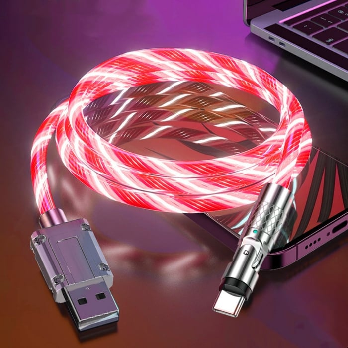 ⚡540° vrtljiv podatkovni kabel Streamer