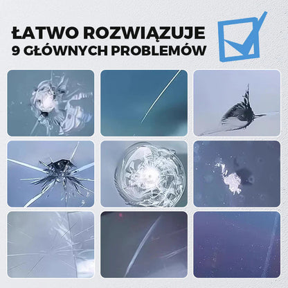 Komplet za popravilo razpokanega vetrobranskega stekla (nova formula)