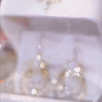 Geometrični večplastni okrogli cvetlični uhani