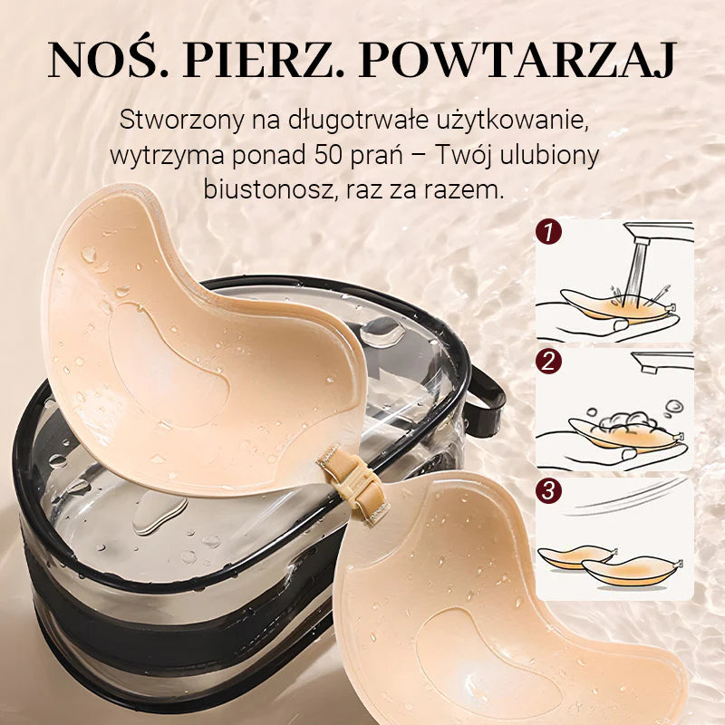🔥Kupi enega, drugega dobiš brezplačno! ❤️Modrček brez naramnic s push-up potiskom. 😍Obleci ga in pokaži svojo neverjetno postavo! Izgledala boš osupljivo, kamor koli že greš!