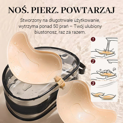 🔥Kupi enega, drugega dobiš brezplačno! ❤️Modrček brez naramnic s push-up potiskom. 😍Obleci ga in pokaži svojo neverjetno postavo! Izgledala boš osupljivo, kamor koli že greš!