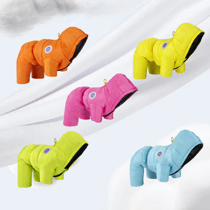 Топли, ветроустойчиви зимни дрехи за кучета🐕