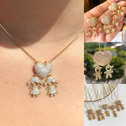 💖Ljubezen in moji otroci. - Ogrlica materinske ljubezni🎁