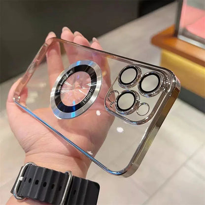 Prozoren magnetni ovitek za iPhone