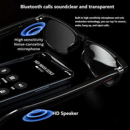 🔥Razprodaja zadnjega dne, 49 % popusta - brezžična Bluetooth prevajalska očala z umetno inteligenco👓
