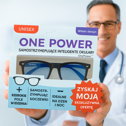 OnePower™ - Pametne, samopodešavajuće naočale s filterom za plavo svjetlo