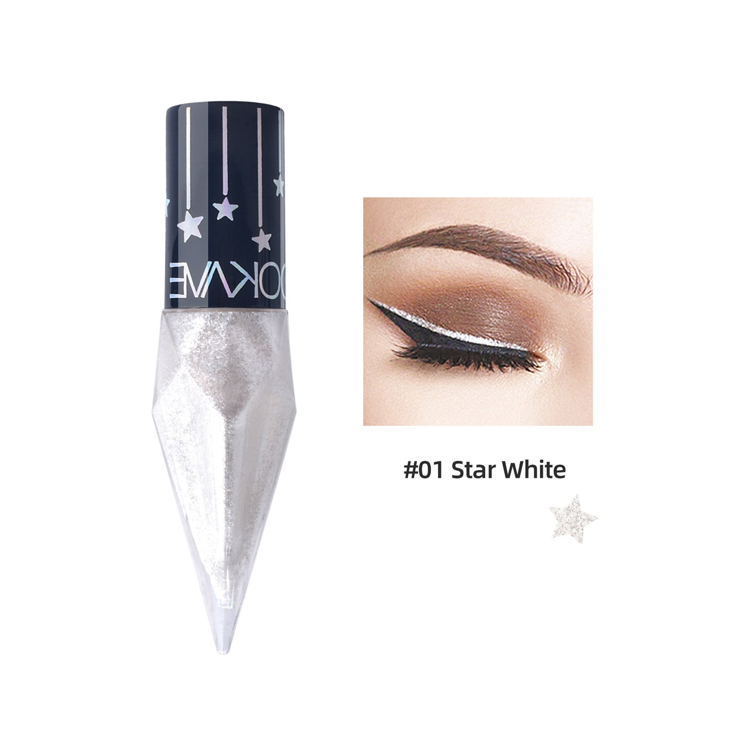 ✨GLITTERING DIAMOND LIQUID EYELINER✨🔥 Gladka in tekoča, hitro sušeča in obstojna barva! Prekrita z bleščečimi bleščicami