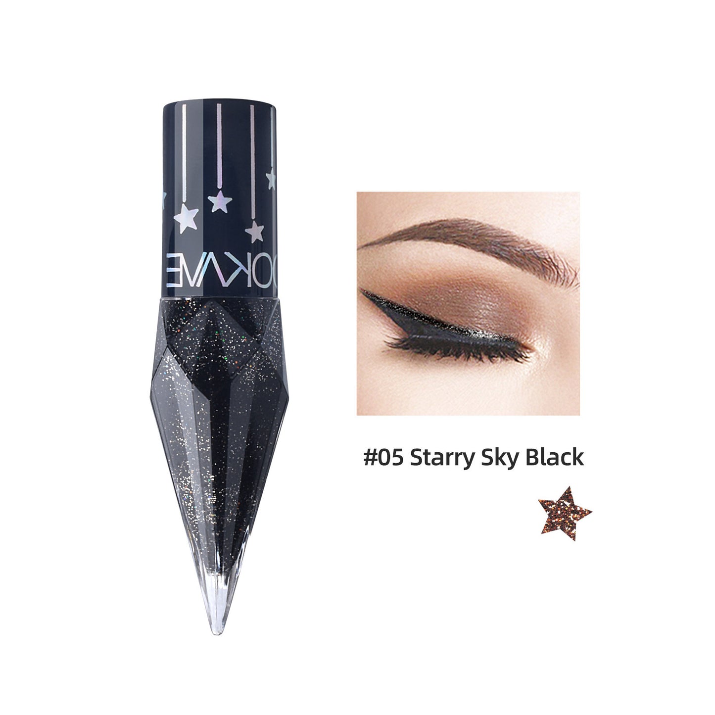 ✨GLITTERING DIAMOND LIQUID EYELINER✨🔥 Gladka in tekoča, hitro sušeča in obstojna barva! Prekrita z bleščečimi bleščicami