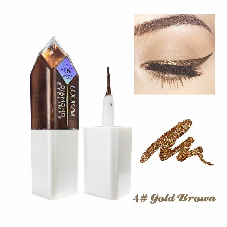 ✨GLITTERING DIAMOND LIQUID EYELINER✨🔥 Gladka in tekoča, hitro sušeča in obstojna barva! Prekrita z bleščečimi bleščicami