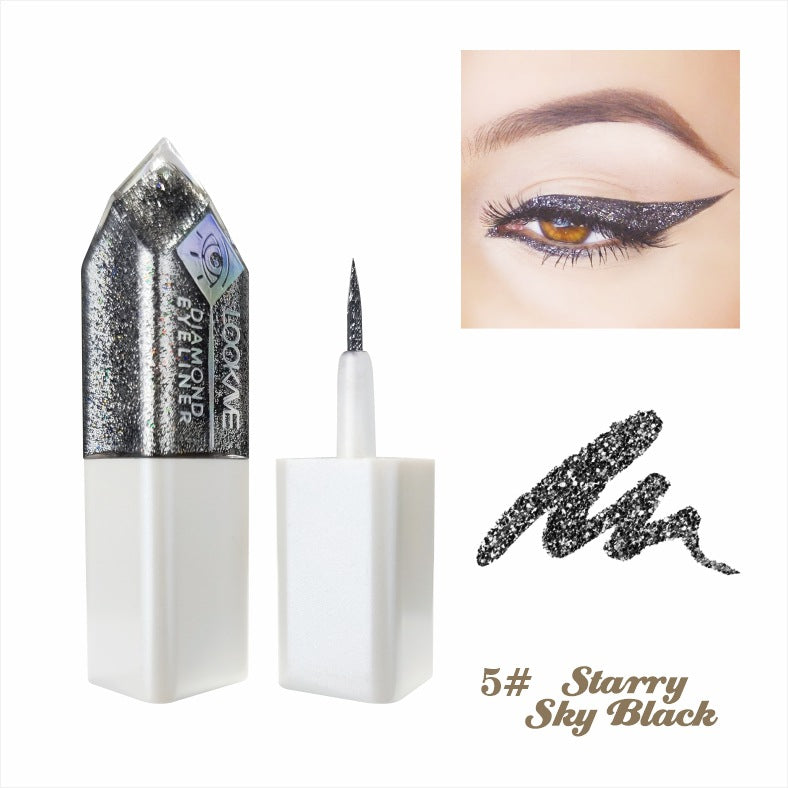 ✨GLITTERING DIAMOND LIQUID EYELINER✨🔥 Gladka in tekoča, hitro sušeča in obstojna barva! Prekrita z bleščečimi bleščicami