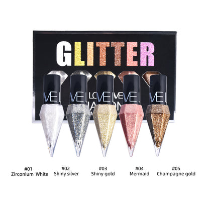 ✨GLITTERING DIAMOND LIQUID EYELINER✨🔥 Gladka in tekoča, hitro sušeča in obstojna barva! Prekrita z bleščečimi bleščicami