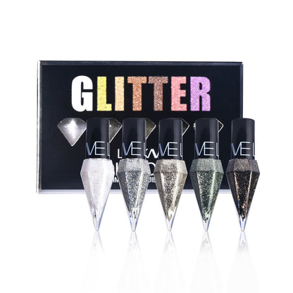 ✨GLITTERING DIAMOND LIQUID EYELINER✨🔥 Gladka in tekoča, hitro sušeča in obstojna barva! Prekrita z bleščečimi bleščicami