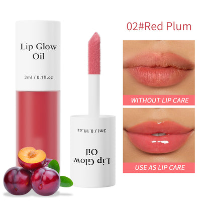 Glossy Lip Stain, Tinting & Long Lasting, Moisturizing Lip Care Hydrate Lipgloss Lipstick