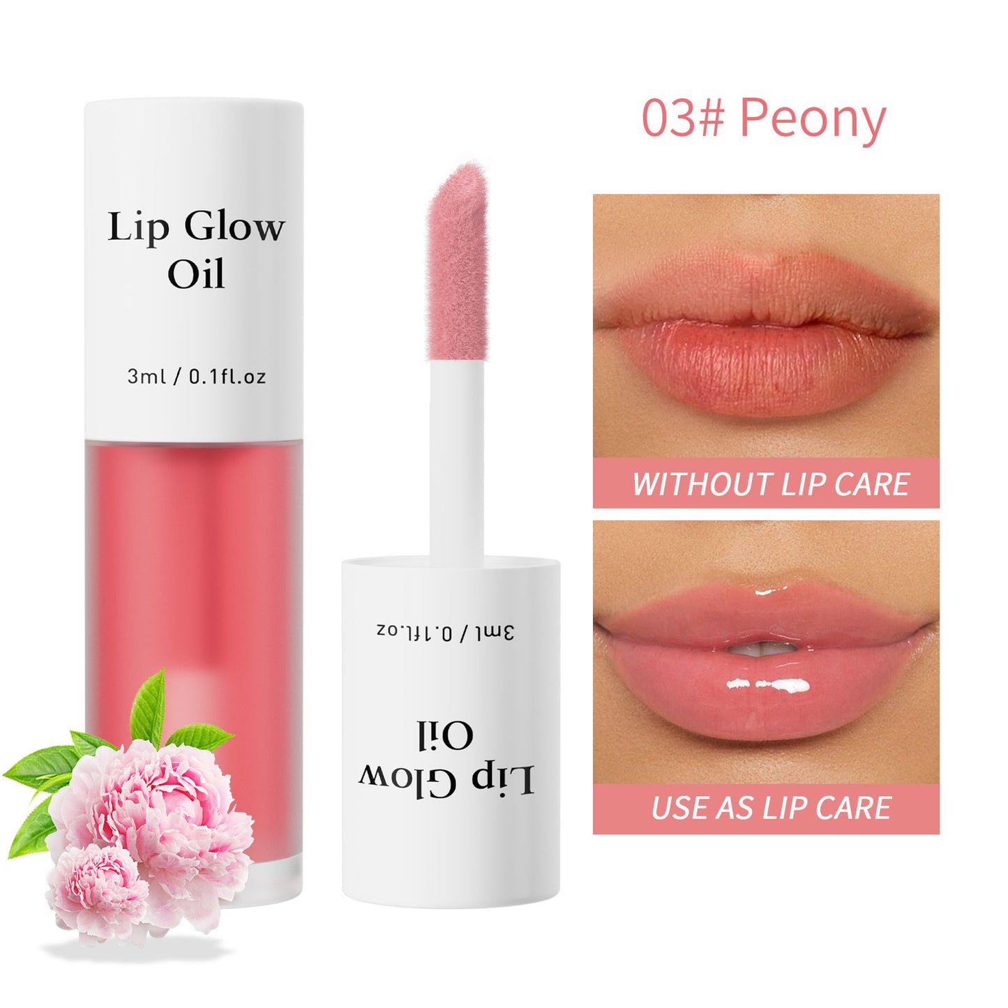 Glossy Lip Stain, Tinting & Long Lasting, Moisturizing Lip Care Hydrate Lipgloss Lipstick