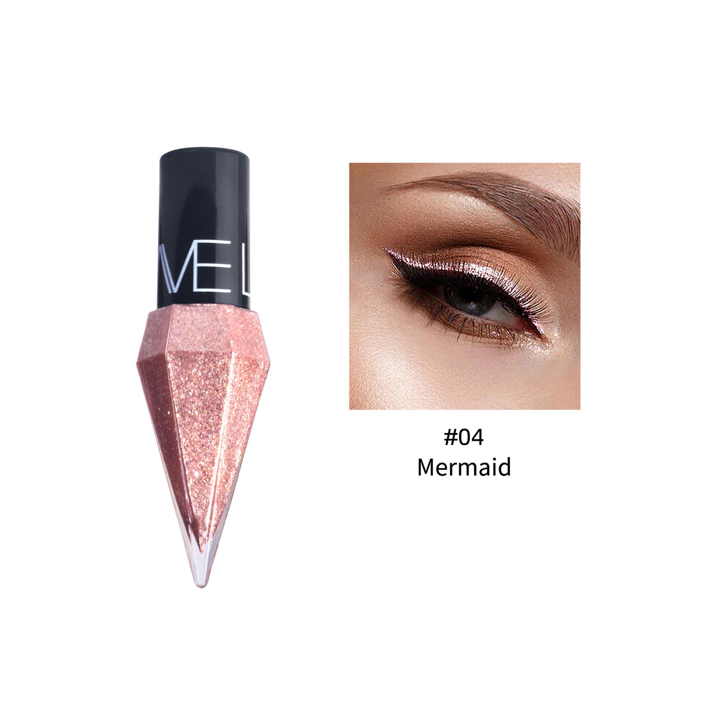 ✨GLITTERING DIAMOND LIQUID EYELINER✨🔥 Gladka in tekoča, hitro sušeča in obstojna barva! Prekrita z bleščečimi bleščicami