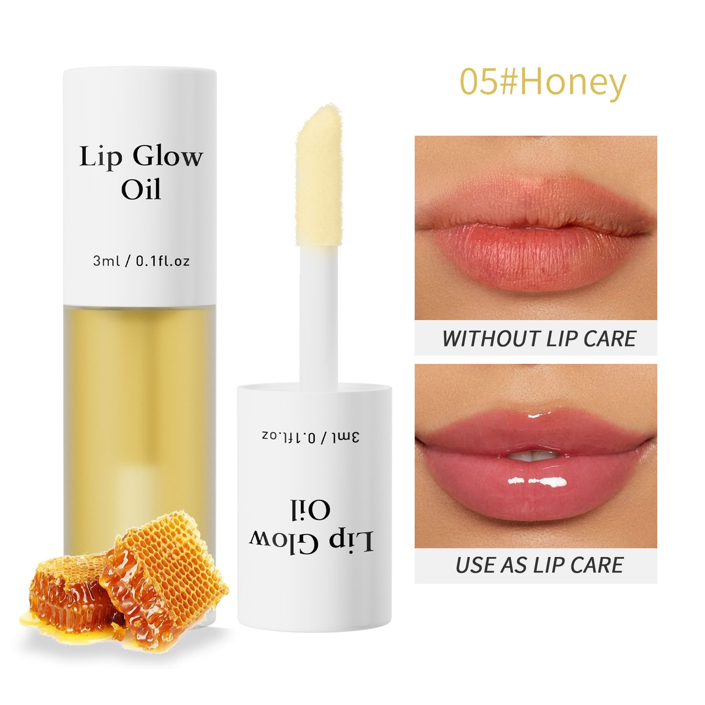 Glossy Lip Stain, Tinting & Long Lasting, Moisturizing Lip Care Hydrate Lipgloss Lipstick