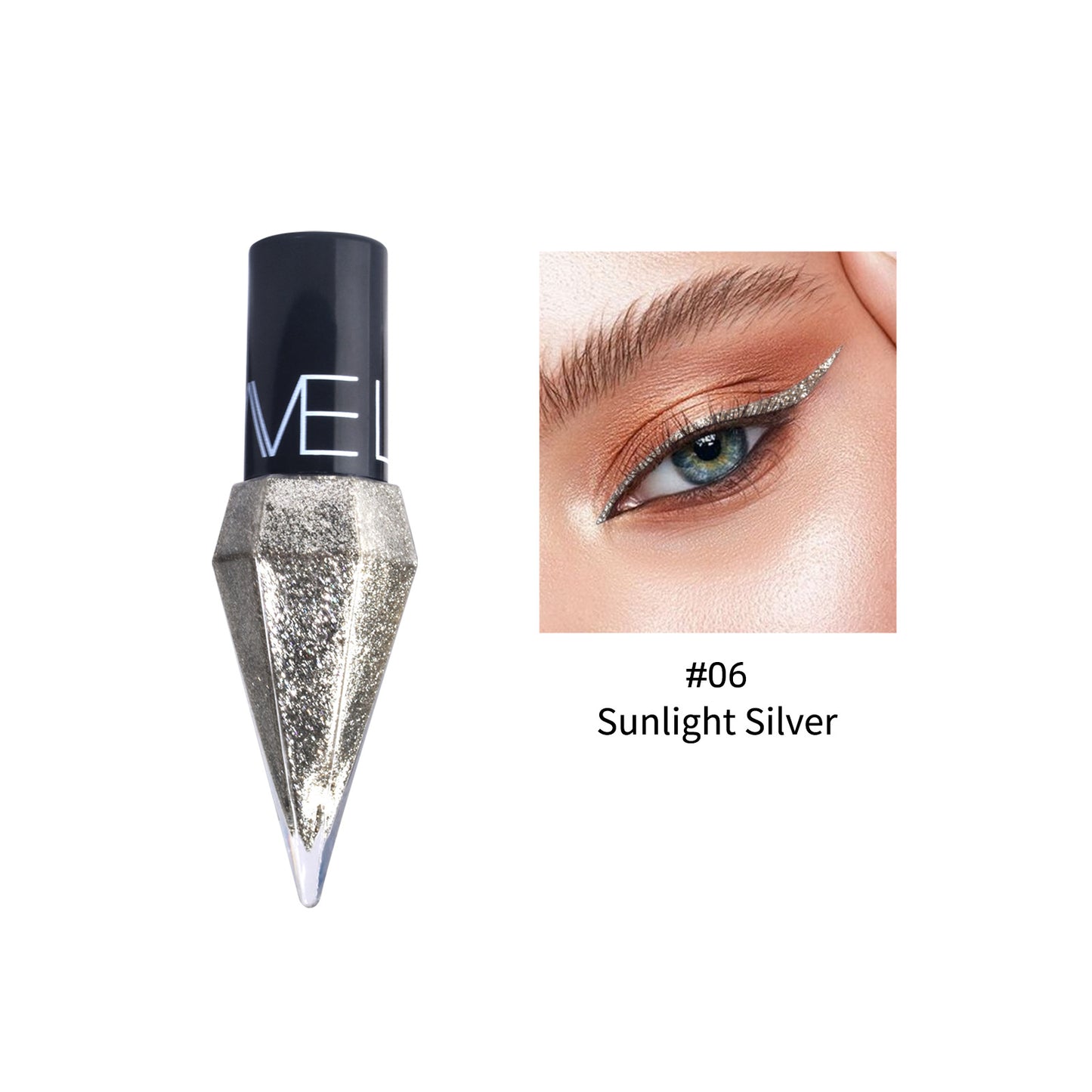 ✨GLITTERING DIAMOND LIQUID EYELINER✨🔥 Gladka in tekoča, hitro sušeča in obstojna barva! Prekrita z bleščečimi bleščicami