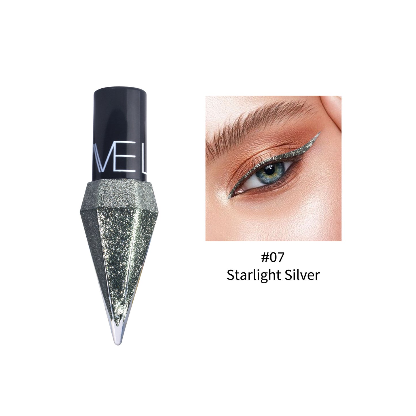 ✨GLITTERING DIAMOND LIQUID EYELINER✨🔥 Gladka in tekoča, hitro sušeča in obstojna barva! Prekrita z bleščečimi bleščicami