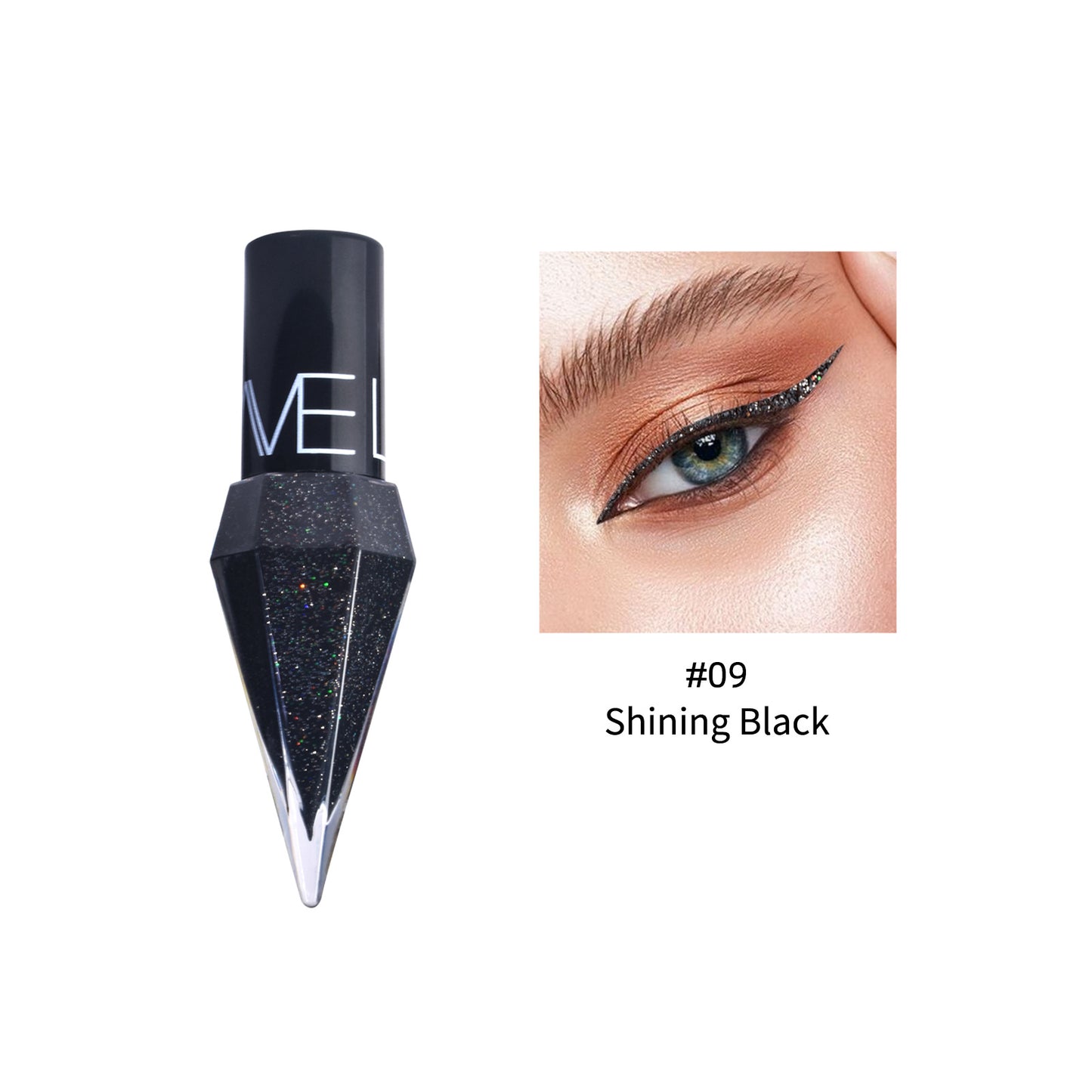 ✨GLITTERING DIAMOND LIQUID EYELINER✨🔥 Gladka in tekoča, hitro sušeča in obstojna barva! Prekrita z bleščečimi bleščicami