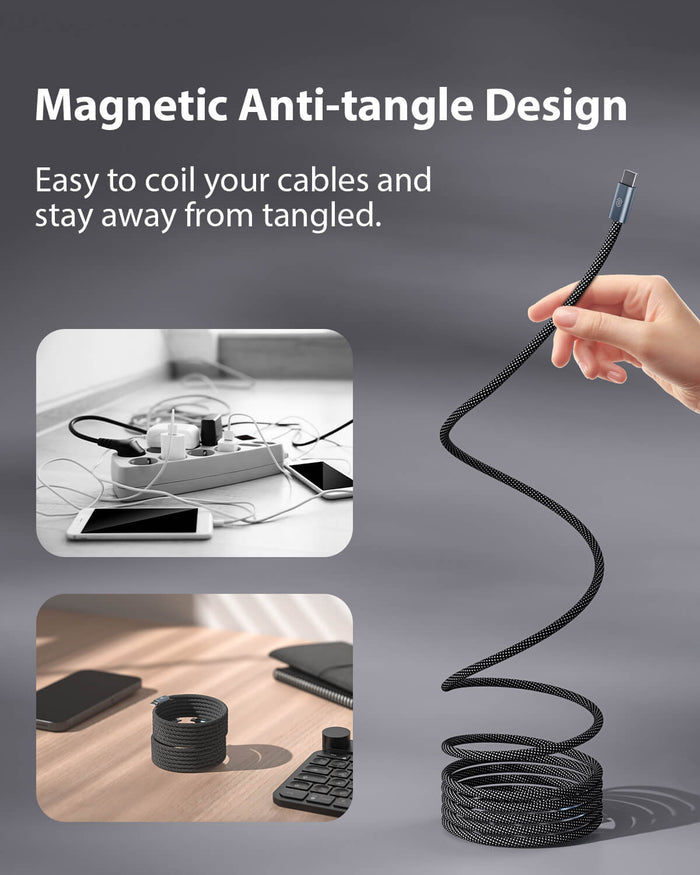 MagCable | Magnetni kabel proti zapletanju