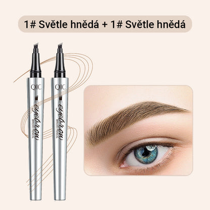 Večnamenski svinčnik za obrvi s 4 konicami (2 kosa)