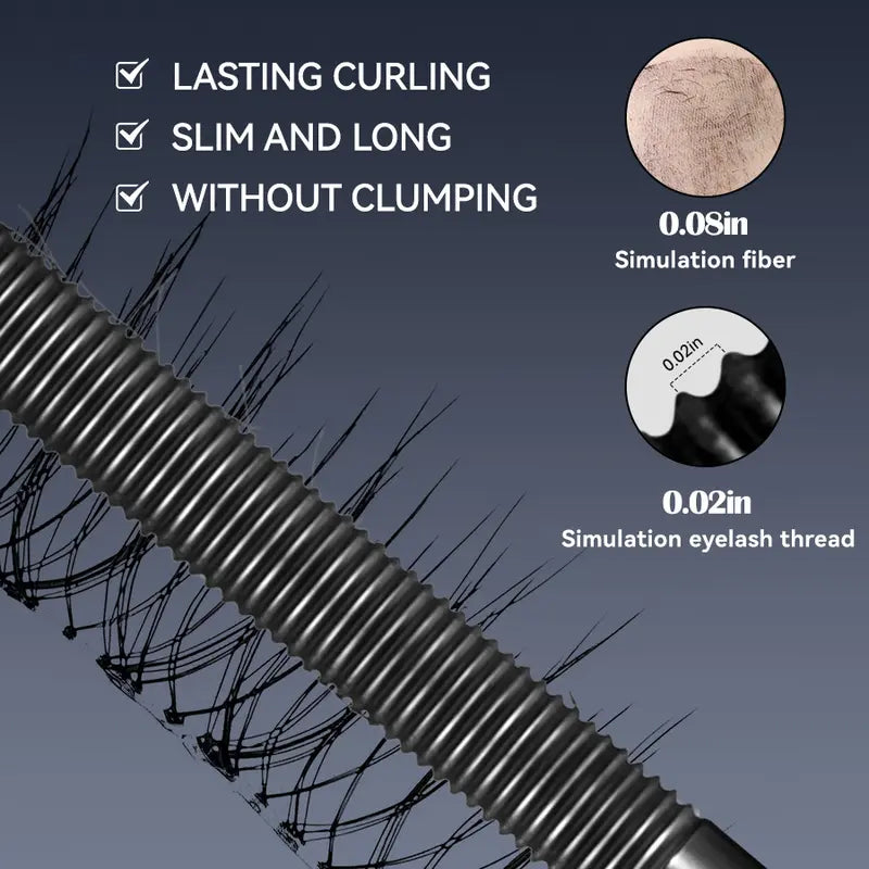 【🎁Коледна оферта🎄】Водоустойчива и устойчива на пот спирала за удължаване и къдрене на коса (🔥Купете 1, вземете 2 безплатно🔥)